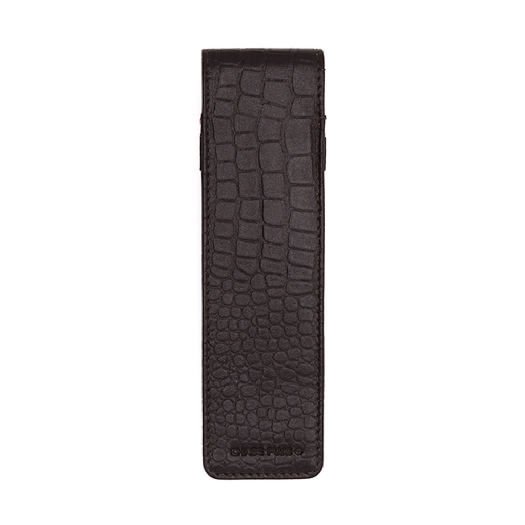 Pen Case CROCBROWN