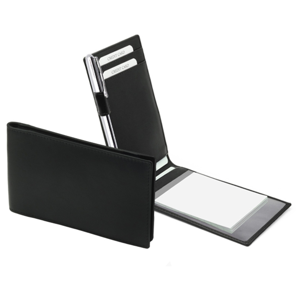 Pocket Jotter With Notepad & Metal Pen PREMIO