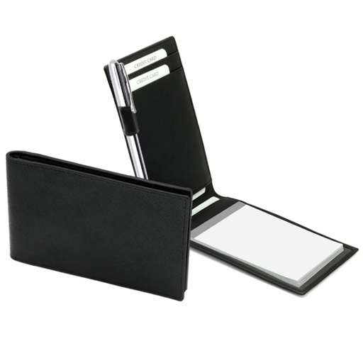 [SAFBK7090] Pocket Jotter With Notepad & Metal Pen GLASGOW